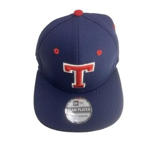 New Texas Rangers Cooperstown Hat Cap New Era S/M Navy Blue Stretch Fit MLB